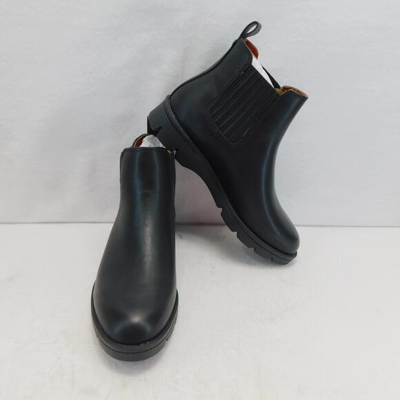 BOC by Born Erin Black Women's Chelsea Boots Block Heel Size 7.5 New - Picture 12 of 14